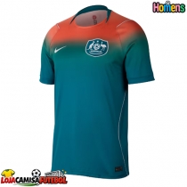 Camisa de Futebol Austrália Equipamento Secundário Mundo 2026 Manga Curta